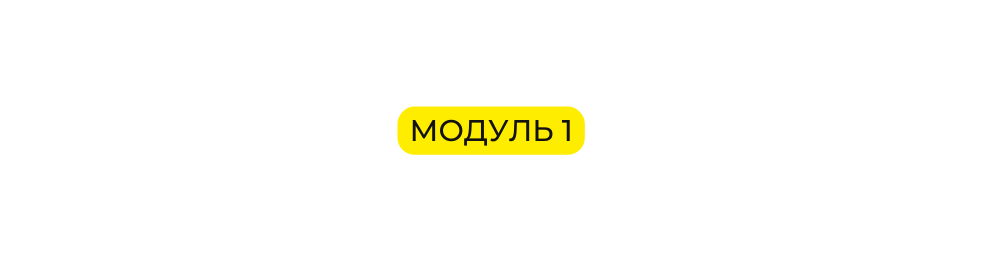 Модуль 1